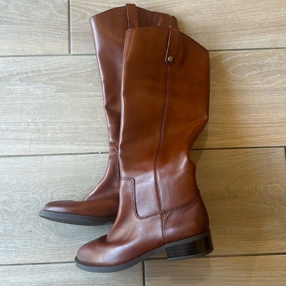 INC WOMENS EQUESTRIAN CHESNUT BROWN RIDING BOOTS FRYE STYLE VIRAL SIZE 6 - Picture 10 of 10